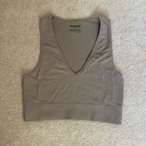 Garage Seamless Ribbed Tank Nude
